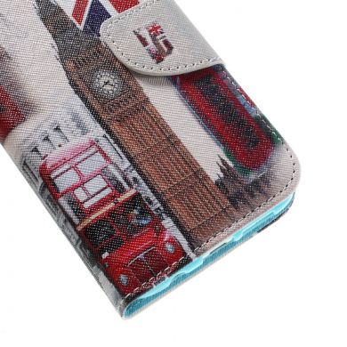 Чохол-книжка Deexe Color Wallet для Samsung Galaxy S7 edge (G935), London City