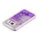 Силиконовая накладка Deexe Fashion Glitter для Samsung Galaxy S7 (G930) - Violet. Фото 4 из 7