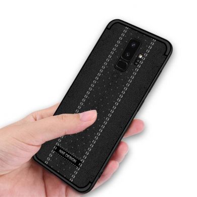 Защитный чехол NXE Leather Cover для Samsung Galaxy S9 Plus (G965) - Black
