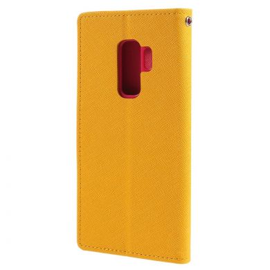 Чехол-книжка MERCURY Fancy Diary для Samsung Galaxy S9+ (G965) - Yellow