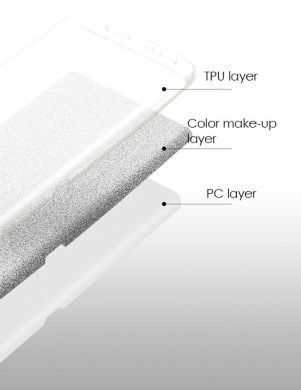 Силиконовый чехол UniCase Glitter Cover для Samsung Galaxy S9 (G960) - Grey