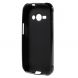 Силиконовая накладка Deexe Soft Case для Samsung Galaxy J1 Ace (J110) - Black. Фото 2 из 5