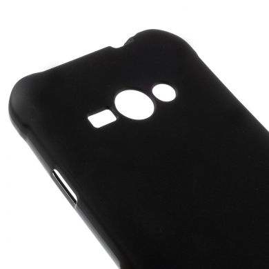 Силиконовая накладка Deexe Soft Case для Samsung Galaxy J1 Ace (J110) - Black