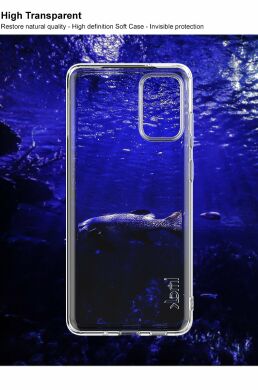 Силиконовый чехол IMAK UX-5 Series для Samsung Galaxy S20 Plus (G985) - Transparent