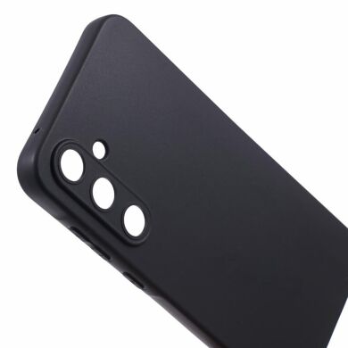 Силиконовый (TPU) чехол Deexe Matte Case для Samsung Galaxy A35 (A356) - Black