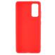 Силиконовый (TPU) чехол Deexe Matte Case для Samsung Galaxy S20 FE (G780) - Red. Фото 3 из 6