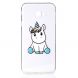Силиконовый (TPU) чехол Deexe Pretty Glossy для Samsung Galaxy J4+ (J415) - Adorable Unicorn. Фото 2 из 5