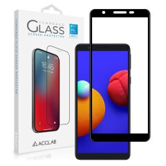 Защитное стекло ACCLAB Full Glue для Samsung Galaxy A01 Core (A013) - Black