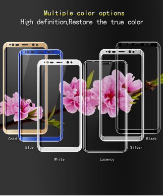 Защитное стекло IMAK 3D Full Curved для Samsung Galaxy S8 (G950) - Transparent
