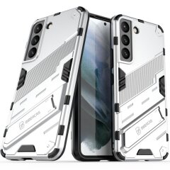 Защитный чехол Deexe Bibercas для Samsung Galaxy S22 (S901) - White