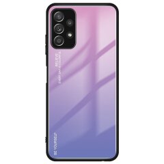 Защитный чехол Deexe Gradient Color для Samsung Galaxy A32 (А325) - Pink / Purple