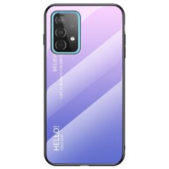 Захисний чохол Deexe Gradient Color для Samsung Galaxy A52 (A525) / A52s (A528) - Pink / Purple