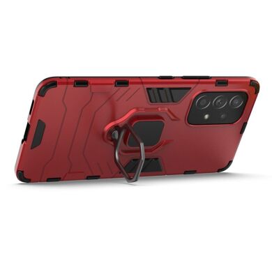Защитный чехол Deexe Hybrid Case для Samsung Galaxy A53 - Red