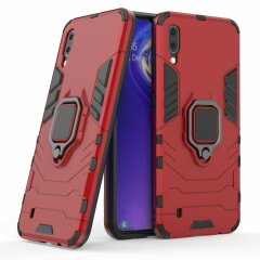 Защитный чехол Deexe Hybrid Case для Samsung Galaxy M10 (M105) - Red