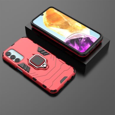 Защитный чехол Deexe Hybrid Case для Samsung Galaxy M15 (M156) - Red