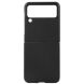 Защитный чехол Deexe Leather Case для Samsung Galaxy Flip 3 - Black. Фото 1 из 3