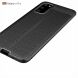 Защитный чехол Deexe Leather Cover для Samsung Galaxy S20 (G980) - Black. Фото 5 из 8
