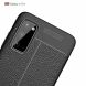 Защитный чехол Deexe Leather Cover для Samsung Galaxy S20 (G980) - Black. Фото 6 из 8