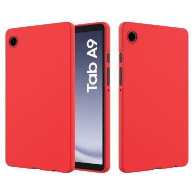 Защитный чехол Deexe Silicone Shell для Samsung Galaxy Tab A9 (X110/115) - Red