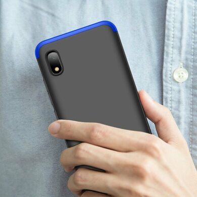 Защитный чехол GKK Double Dip Case для Samsung Galaxy A10 (A105) - Black / Blue