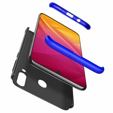 Защитный чехол GKK Double Dip Case для Samsung Galaxy M30 (M305) / A40s - Black / Blue