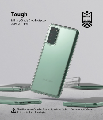 Защитный чехол RINGKE Fusion для Samsung Galaxy S20 FE (G780) - Smoke Black