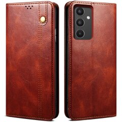 Защитный чехол UniCase Leather Wallet для Samsung Galaxy A34 (A346) - Brown