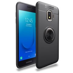 Захисний чохол UniCase Magnetic Ring для Samsung Galaxy J2 Core (J260) - All Black