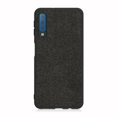 Защитный чехол UniCase Texture Style для Samsung Galaxy A7 2018 (A750) - Black