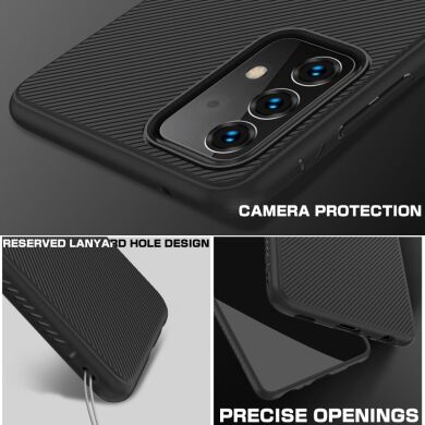Защитный чехол UniCase Twill Soft для Samsung Galaxy A52 (A525) / A52s (A528) - Blue