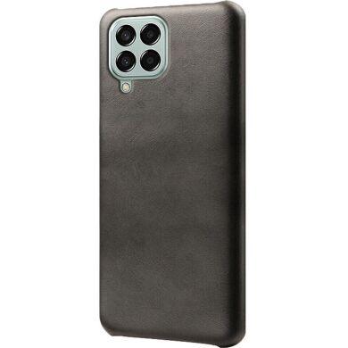 Защитный чехол Deexe Leather Back Cover для Samsung Galaxy M33 (M336) - Black