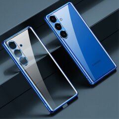 Защитный чехол SULADA Clear Cover для Samsung Galaxy S24 - Blue