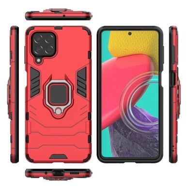 Захисний чохол Deexe Hybrid Case для Samsung Galaxy M53 (M536) - Red
