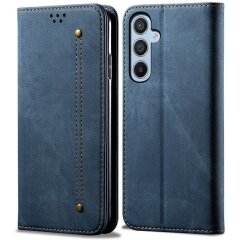 Чехол-книжка UniCase Jeans Wallet для Samsung Galaxy A25 (A256) - Blue