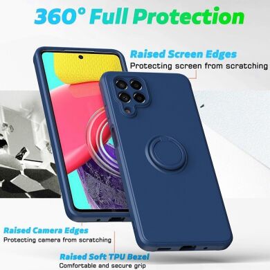 Защитный чехол Deexe Color Shell для Samsung Galaxy M53 (M536) - Black
