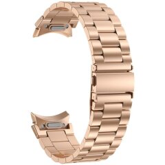 Ремінець Deexe Stainless Steel QuickFit для годинників з шириною кріплення 20мм - Rose Gold