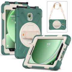 Захисний чохол Deexe Hand Grip X для Samsung Galaxy Tab Active 5 (X306) - Emerald Green