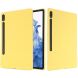 Защитный чехол Deexe Silicone Shell для Samsung Galaxy Tab S8 Ultra (T900/906) - Yellow. Фото 1 из 12