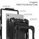 Захисний чохол Deexe Shockproof Case для Samsung Galaxy Tab S9 FE (X510) - Black / Orange