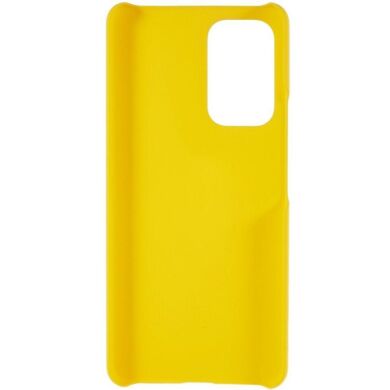 Пластиковый чехол Deexe Hard Shell для Samsung Galaxy A53 (A536) - Yellow