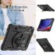Захисний чохол Deexe Shockproof Case для Samsung Galaxy Tab S9 FE (X510) - Black / Rose