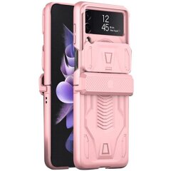 Защитный чехол GKK Hinge Case для Samsung Galaxy Flip 4 - Pink