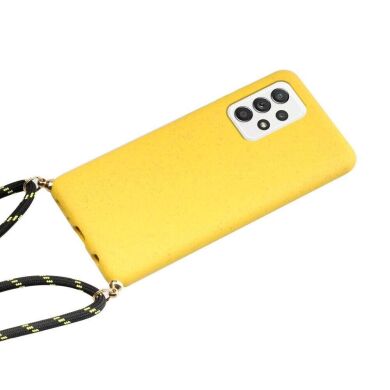 Защитный чехол Deexe Astra Case для Samsung Galaxy A73 (A736) - Yellow