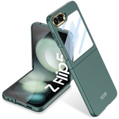 Защитный чехол GKK Ultra-Thin Pupil Shell для Samsung Galaxy Flip 5 - Green