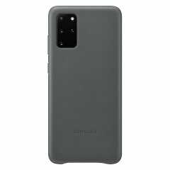 Чехол Leather Cover для Samsung Galaxy S20 Plus (G985) EF-VG985LJEGRU - Gray