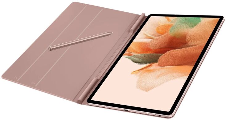 Чехол Book Cover для Samsung Galaxy Tab S7 FE / S7 Plus / S8 Plus (T730/736/800/806/970/975) - Pink