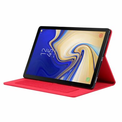 Чехол Deexe Cloth Style для Samsung Galaxy Tab S5e 10.5 (T720/725) - Red
