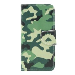 Чехол-книжка Deexe Color Wallet для Samsung Galaxy A10 (A105) - Camouflage
