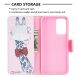 Чехол-книжка Deexe Color Wallet для Samsung Galaxy A52 (A525) / A52s (A528) - Butterfly and Flower. Фото 8 из 8