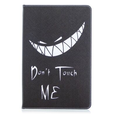Чехол-книжка Deexe Pattern Style для Samsung Galaxy Tab S7 (T870/875) / S8 (T700/706) - Don't Touch Me